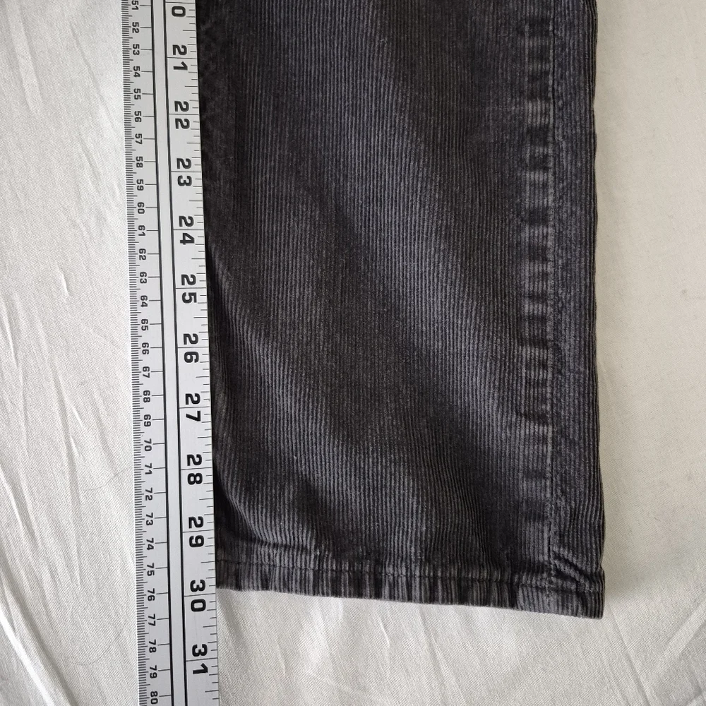 Banana Republic Pants Mens 32x30 Gray Corduroy Pima‎ Cotton Straight Leg Retro
